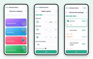 A branded, mobile-friendly booking page for your customers