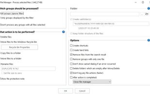 make shortcuts instead of duplicates
make hardlinks instead of duplicates
remove duplicates