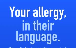 AllergyCard screenshot 1