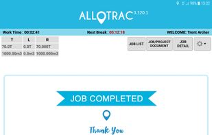 Allotrac Truck screenshot 2