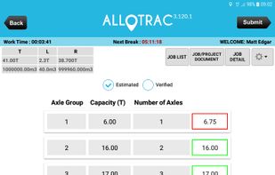 Allotrac Truck screenshot 1