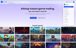 Allshop home page
