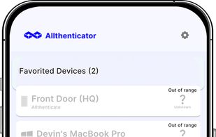 Allthenticator screenshot 1
