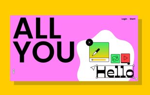 Create a professional creative portfolio website in minutes