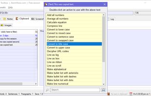 Clipboard Management