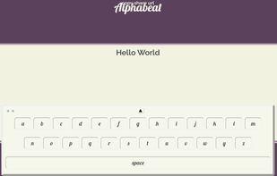 Alphabeat screenshot 1