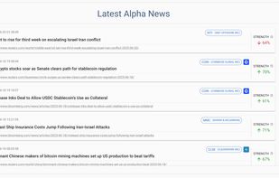 alphafeed.io screenshot 1