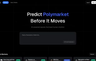 Alphascope prediction-market analytics dashboard