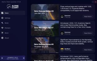 Alpine Client screenshot 1