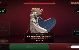 Raid boss: the class answers questions together to defeat a boss, turning review into a team event.