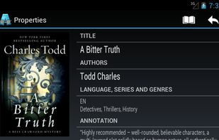 AlReader screenshot 2