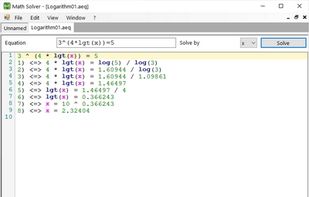 Alternate Math Solver screenshot 1