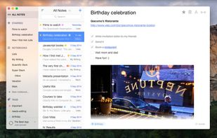 Alternote screenshot 1