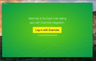 Alternote screenshot 1