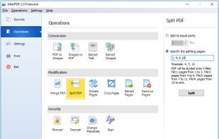 Splitting PDF to several documents