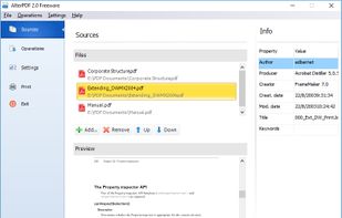 Adding source files: PDF or images