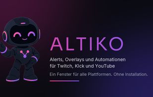 ALTIKO – alerts, overlays and automations for Twitch, Kick and YouTube
