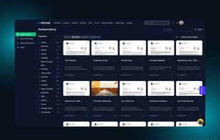 Altitude CRM - Content Marketing Workspace