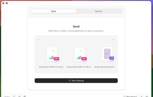 DashBeam (Previously AltSendme) screenshot 2