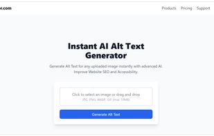 AltTextGenerator homepage