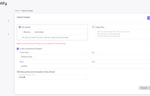 Upload an image or enter a URL, key in SEO keywords and product details— and let AltTextify.net generate the perfect alt text for you.
