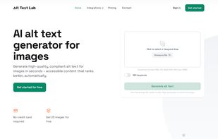 AltTextLab screenshot 1