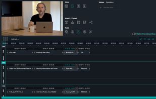 Work in the timeline like any other audio software