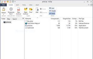 ALZip screenshot 1