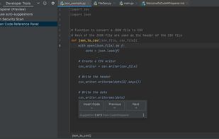 Amazon CodeWhisperer screenshot 2