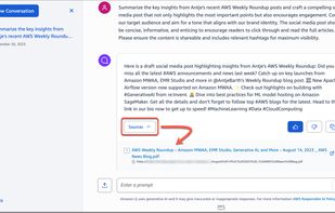 Amazon Q screenshot 3