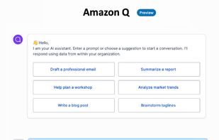 Amazon Q screenshot 1