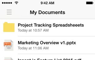 Amazon WorkDocs screenshot 1