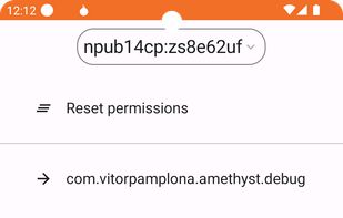 Amber Nostr Event Signer screenshot 2