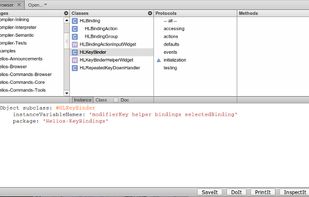 Amber Smalltalk screenshot 1