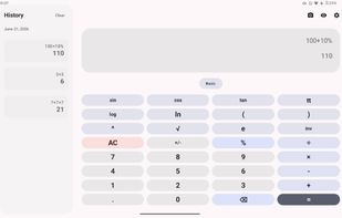 Ambient Calculator screenshot 1