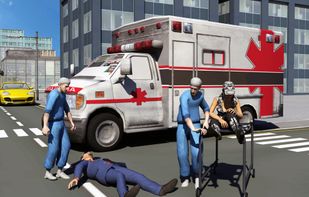 Ambulance Driver 3d Parking screenshot 1