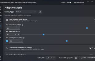 Universal x86 Tuning Utility screenshot 1