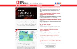 AMD GPU Open screenshot 1