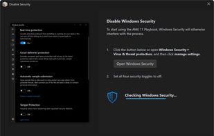 AME Wizard screenshot 2