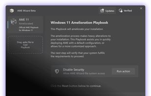 AME Wizard screenshot 1