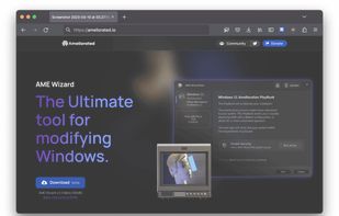AME Wizard screenshot 1