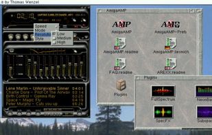 AmigaAMP screenshot 1