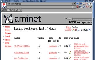 Aminet screenshot 1