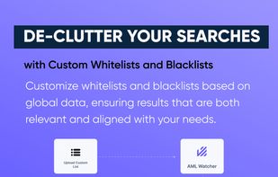 Customize whitelists and blacklists based on global data, ensuring results that are both relevant and aligned with your needs.