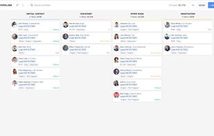 Customizable pipeline is easy to learn and navigate. It's refreshed in live time, so you're always up-to-date.