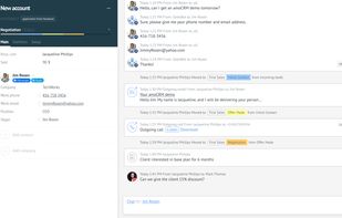 Lead cards store all the interaction happening with the lead, and custom fields will help you store all the relevant data about contacts, company, and more.