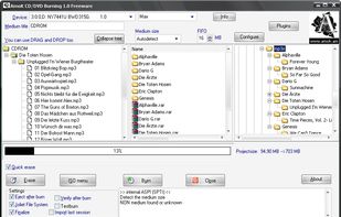 AmoK CD/DVD Burning screenshot 1