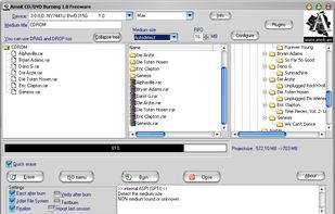 AmoK CD/DVD Burning screenshot 2