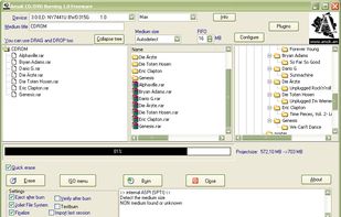 AmoK CD/DVD Burning screenshot 3