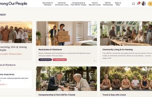 My Space: flatshares, community living, friends and travel in one place